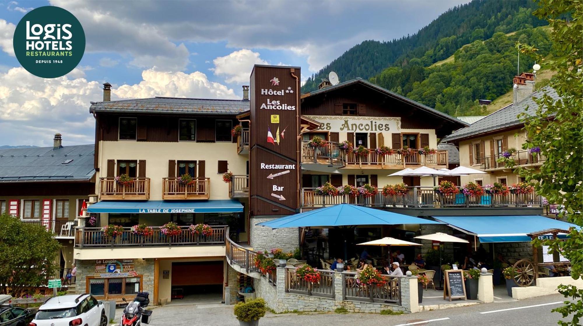 Logis Hotel Les Ancolies Arêches Exterior foto